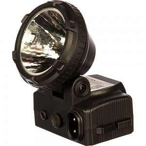 Налобный аккумуляторный фонарь 220В, черный, 0.5Вт LED, 2 режима Ultraflash LED5366 11649