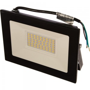 Прожектор Ultraflash LFL-7001 C02 черный LED SMD 230В, 6500К 13328