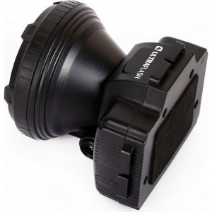 Налобный аккумуляторный фонарь Ultraflash LED5368 220В черный 1 Ватт LED+1,5Ватт COB, 2 режима 14452