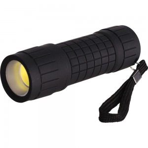 Фонарь Ultraflash LED16011 3XR03, черный, COB LED 3Вт, пластик, блистер-пакет 14773