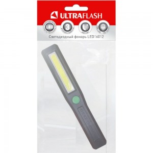 Рабочий фонарь Ultraflash LED16012 (COB LED, 3XR03, пластик, магнит, блистер-пакет) 14932
