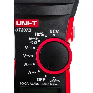 Токоизмерительные цифровые клещи UNI-T UT207B TrueRMS, AC/DC, 1000A, 00-0004256