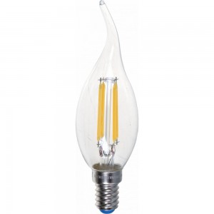 Светодиодная лампа Uniel LED-CW35-6W/NW/E14/CL PLS02WH UL-00001374