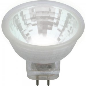 Светодиодная лампа Uniel LED-MR11-3W/NW/GU4/220V GLZ21TR, 220V. Прозрачная. UL-00001703