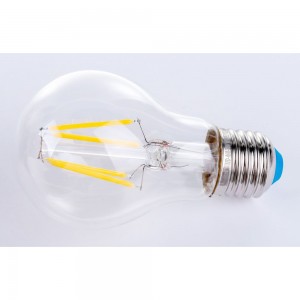 Светодиодная лампа Uniel LED-A60-7W/WW/E27/CL/MB GLM10TR Форма А, прозрачная UL-00002366