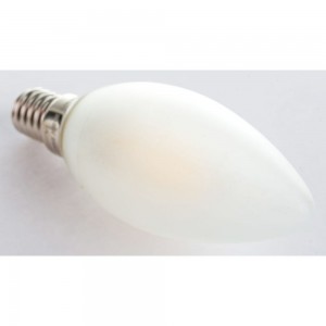 Светодиодная лампа Uniel LED-C35-6W/WW/E14/FR PLS02WH Форма свеча, матовая UL-00000305