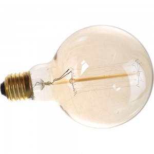 Лампа накаливания Uniel Vintage. Форма шар. IL-V-G95-60/GOLDEN/E27 VW01 UL-00000479