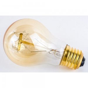 Лампа накаливания Uniel Vintage. Форма A IL-V-A60-60/GOLDEN/E27 SW01 UL-00000476