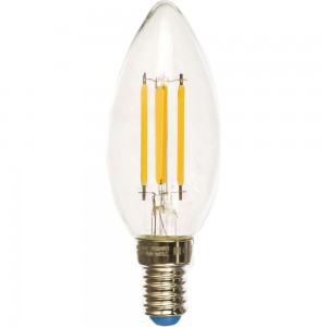 Светодиодная лампа Uniel Форма свеча Серия Sky LED-C35-11W/3000K/E14/CL PLS02WH UL-00005164