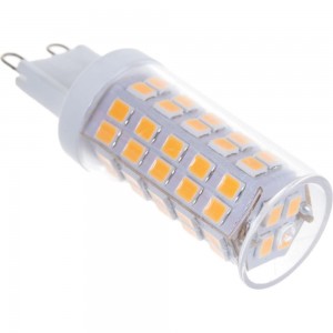 Светодиодная лампа Uniel LED-JCD-9W/3000K/G9/CL GLZ09TR прозрачная UL-00006488