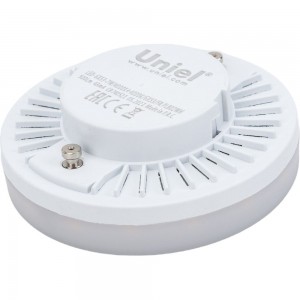 Светодиодная лампа Uniel LED-GX53-7W/4000K+4000K/GX53/FR PLB02WH матовая UL-00006495