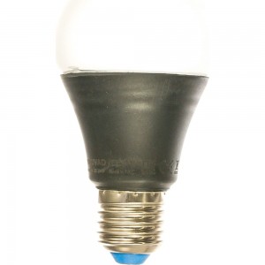 Светодиодная ультрафиолетовая лампа Uniel LED-A60-9W/UVAD/E27/FR PLZ07BK для дискотек UL-00005855