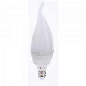 Светодиодная лампа Uniel LED-CW37 7W/3000K/E14/FR/DIM PLP01WH диммируемая UL-00004299