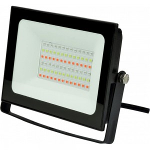 Светодиодный прожектор Uniel ULF-F60-30W/RGB IP65 200-240В BLACK UL-00007122