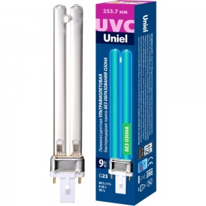 Энергосберегающая бактерицидная лампа Uniel UVCB/G23/CL ESL-PL-9 UL-00007440