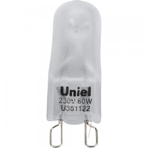Галогенная лампа Uniel 60Вт, G9 картон JCD-FR 577