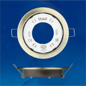 Накладной светильник Uniel ANTIQUE BRASS 10 PROM GX53 H2 UL-00005056