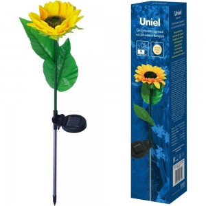 Садовый светильник на солнечной батарее Uniel «Подсолнух» USL-S-814/PT700 SUNFLOWER UL-00009378