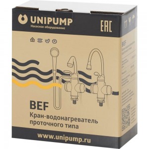 Кран-водонагреватель Unipump проточного типа BEF-001-03 59386