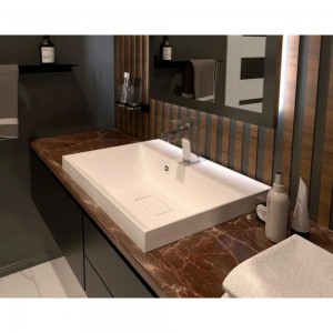 Раковина для ванной Uperwood Classic New 70 см, с декоративной крышкой для слива 291021025