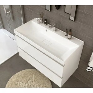 Раковина для ванной Uperwood Classic New 90 см, с декоративной крышкой для слива 291021026