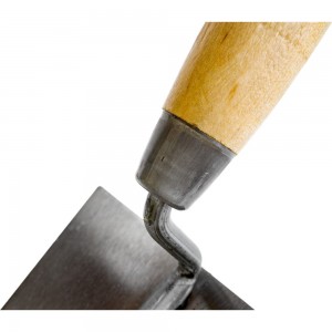 Кельма бетонщика USP Полукруг 180 мм, деревянная ручка, металлический колпачок 05008