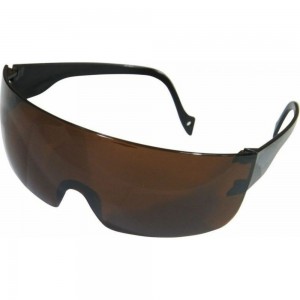 Защитные очки Usp открытый тип, дымчатый корпус, черные дужки 12226-6