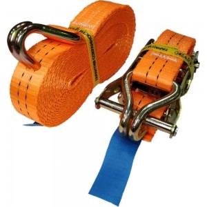 Стяжной ремень UVE 1,0/2,0 тн, 5 метров, 35 мм, оранжевый RS2-35-2000-5