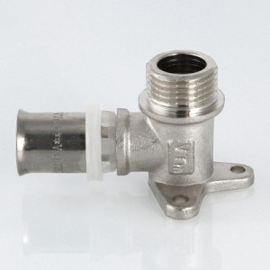 Водорозетка, пресс 16х1/2 нар. Valtec VTm.255.N.001604