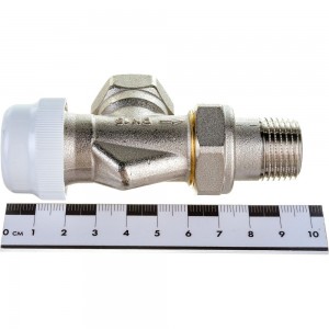 Термостатический клапан для радиатора VALTEC угловой с осевым управлением 1/2 VT.179.N.04
