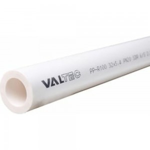 Труба VALTEC PP-R, PN 20, 32 MM (белый) VTp.700.0020.32