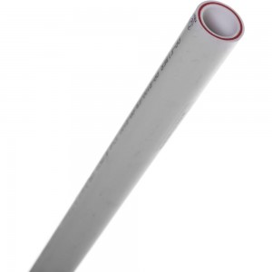 Труба VALTEC PP-FIBER арм. стекл., PN 20, 32мм белый, по 2м VTp.700.FB20.32.02