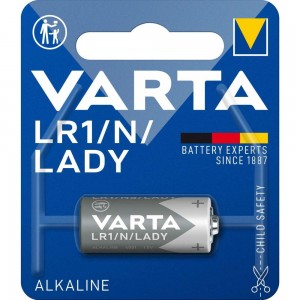 Батарейка Varta ELECTRONICS LR1 N BL1 Alkaline 1.5V (4001) 04001101401