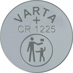 Батарейка Varta ELECTRONICS CR1225 BL1 Lithium 3V (6225) (1/10/100) 06225101401