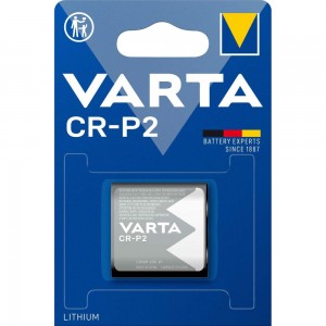 Батарейка Varta CR-P2 BL1 Lithium 6V (6204) 06204301401