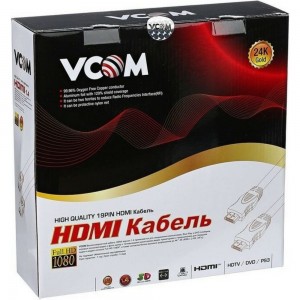 Кабель VCOM HDMI 19M/M ver. 2.0, 2 фильтра, 15m CG525D-R-15.0