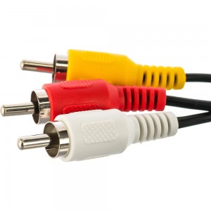Соединительный кабель VCOM 3.5 Jack /M/ / 3 RCA /M/ CV213-2M