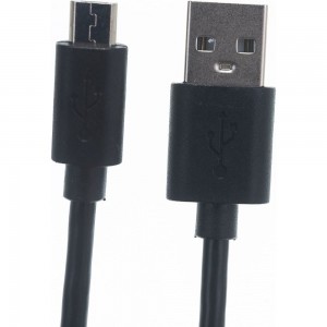 Кабель VCOM USB2.0 Am micro-B 5P, 1.5м, черный VUS6945-1.5M