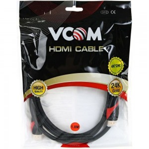Кабель VCOM HDMI 19M/M ver. 2.0, 2 фильтра, 1.8m CG525D-R-1.8