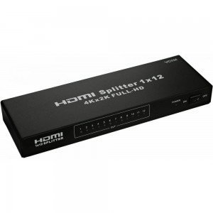 Разветвитель VCOM HDMI Spliitter 1=12, 3D Full-HD, 1.4v, каскадируемый DD4112