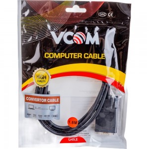 Кабель-переходник VCOM HDMI M - VGA M 1,8м CG596-1.8M