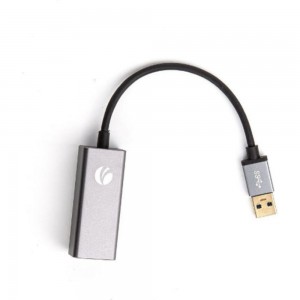 Кабель-переходник VCOM USB 3.0 Am - LAN RJ-45, Ethernet 1000 Mbps, Aluminum Shell DU312M