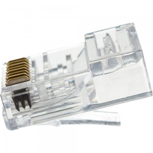 Коннекторы VCOM RJ-45, 8P8C, для UTP кабеля, 6 категория, упаковка 20шт. NM006-1/20