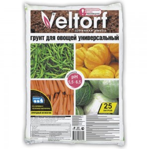 Грунт Veltorf для овощей универсальный 25 л FP10050019