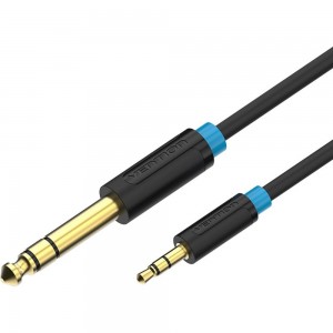 Аудио кабель Vention Jack 6,5 mm M/ 3,5 M - 5 м BABBJ