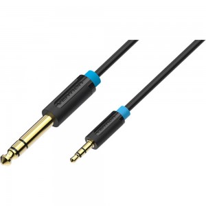Аудио кабель Vention Jack 6,5 mm M/ 3,5 M - 5 м BABBJ