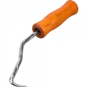 Крюк для вязки арматуры vertextools деревянная ручка 1807