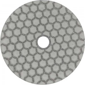 Алмазный гибкий шлифовальный круг черепашка для полировки мрамора 100 мм, сухая шлифовка, Р1500 vertextools 13-100-1500