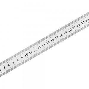Измерительная линейка vertextools 300 мм, металлическая 3042-300