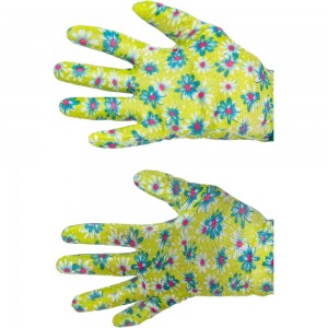Садовые перчатки VERTO с нитриловым покрытием, размер 7 97H140